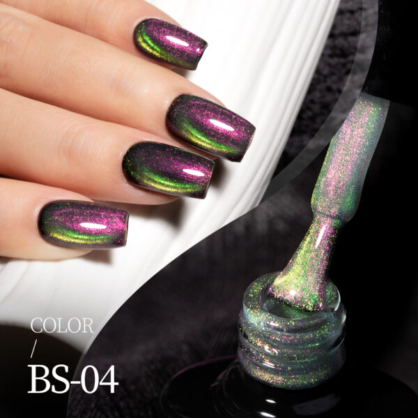 BOKAS BS-12 OEM/ODM 12 Colors Magic Forest Cat Eye GeL Nail Polish
