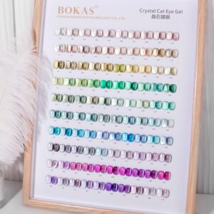 BOKAS BI-200 OEM/ODM 200 Colors Crystal Cat Eye GeL Nail Polish