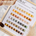 BOKAS BG-48 OEM/ODM 48 Colors Gold Light Cat Eye GeL Nail Polish