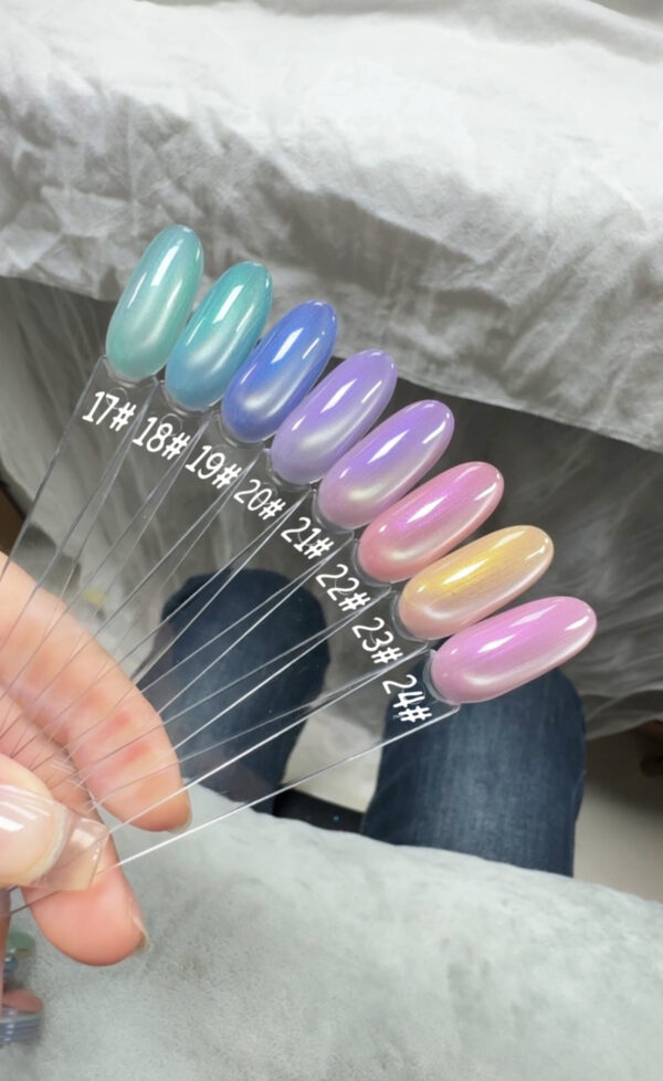 BOKAS BV-24 OEM/ODM 24 Colors Jellyfish Cat Eye Gel Nail Polish
