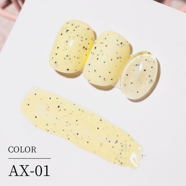 BOKAS AX-20 OEM/ODM 20 Colors Candy Chocolate Glitter Gel Nail Polish