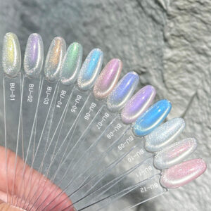 BOKAS BU-12 OEM/ODM 12 Colors Midnight Cat Eye Gel Nail Polish