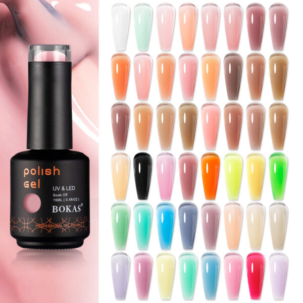 BOKAS OEM/ODM CX-56 Biab Builder Gel 56 Color Painless Liquid Builder Gel